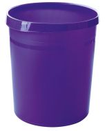 Photo Corbeille à papier 18 litres Grip - Lilas : HAN 18190-57