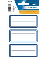 Photo Etiquettes pour livres avec marge - 76 x 35 mm - Bleu HERMA Image