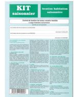 Kit de Location Meublé saisonnier : WEBER 725 