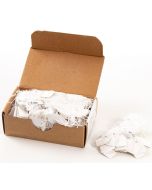 Photo HERMA 6933 : Lot de 1000 étiquettes à trou et ficelle blanche - 18 x 28 mm