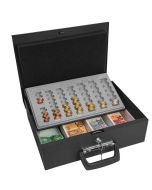 Photo WEDO : Caisse de monnaie - Universa Noir ouvert