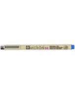 Stylo feutre à pointe fine - 0,4 mm - Bleu : SAKURA Pigma Micron 04 (XSDK0436) image