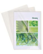 EXACOMPTA : Pochettes à coins A4 en pvc lisse - Cristal