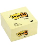 POST-IT CUBE Notes adhésives - Jaune - 76 x 76 mm Modèle