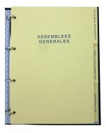 Recharge pour Registre des Actionnaires 100 feuillets ELVE 1102-4 