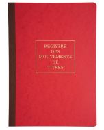 Photo Registre des Mouvements de Titres LE DAUPHIN  90120D