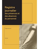 Registre Pointage de Présences et Absences LE DAUPHIN 53935D