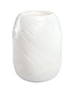 Photo SUSY CARD : Ruban cadeau bolduc - Blanc - 11229879