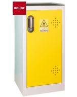 Armoire Rouge produits Toxiques TRIONYX AZ50R ouverte