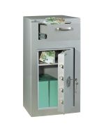 HARTMANN VULCAIN 40 : Coffre-fort de dépôt de fonds - Serrure à clés et à tubes compteurs ouvert