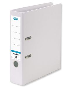Classeur à levier en PP - Dos 80 mm - Blanc : ELBA Smart Pro+ Image