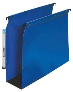 Lot de 10 dossiers suspendus pour armoire bleus - 80 mm L'OBLIQUE Modèle