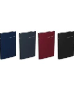 Agenda Journalier 2025 - Ligne - 140 x 220 mm - Assortiment : LECAS Carré Travers 2025