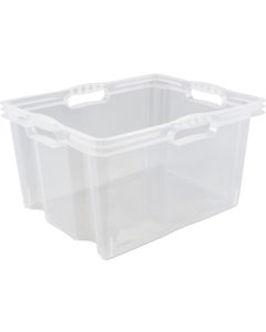 Bac de rangement Multi-Box XL - 24 litres - Incolore : KEEEPER Visuel