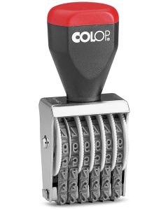 Tampon numéroteur - 6 positions - 4 mm : COLOP Image