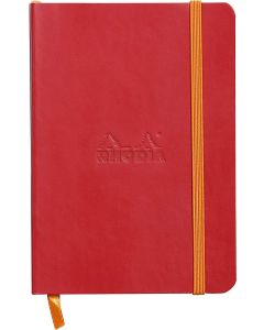 Carnet souple RHODIARAMA - 144 pages lignées A6 - Rouge : RHODIA 117313C