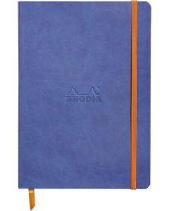 RHODIA : Carnet ligné RHODIARAMA A5 Bleu 117408C