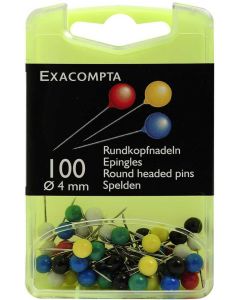 Epingles de signalisation - Couleurs assorties EXACOMPTA 14345E photo