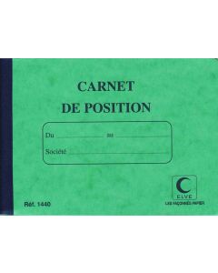 ELVE 1440 : Position de compte - 114 x 156 mm (Registre)