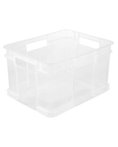 Grand bac de rangement Euro-Box XXL - 54 litres - Incolore : KEEEPER Photo