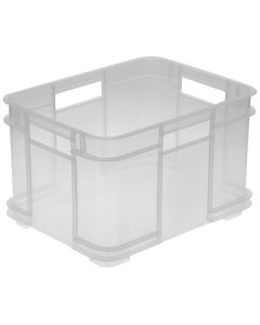 Bac de rangement Euro-Box M - 16 litres - Incolore : KEEEPER Bruno Visuel