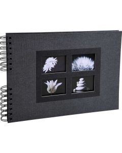 EXACOMPTA Album photos Passion  - Noir - 320 x 220 mm 16241E