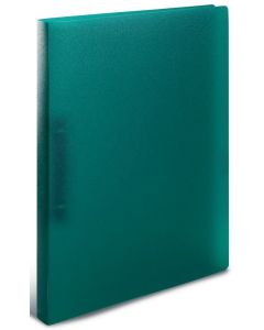Classeur à 2 anneaux - Dos de 25 mm - Vert Foncé Translucide HERMA
