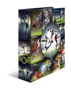 Classeur à levier - Dos de 70 mm - Football : HERMA image