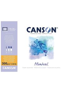 Bloc Aquarelle 240 x 320 mm CANSON Montval 12 feuilles