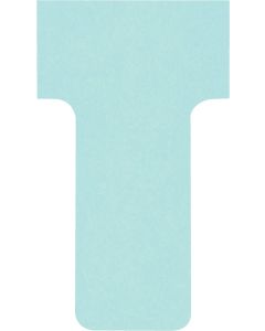 Fiches T - Indice 1 / 28 mm - Bleu : NOBO Lot de 100 Visuel