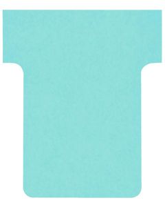 Fiches T - Indice 1.5 / 45 mm - Bleu : NOBO Lot de 100 Visuel