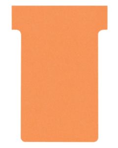 Fiches T - Indice 2 / 60 mm - Orange : NOBO Lot de 100 Visuel