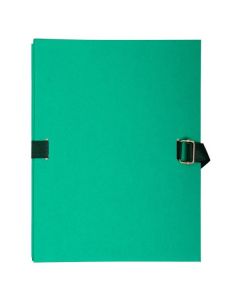 EXACOMPTA Chemises toilées à sangle - Vert clair 223090E