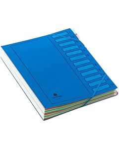 Trieur de Bureau 12 compartiments - Bleu : EXTENDOS Visuel