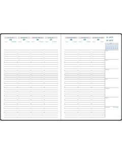 Agenda 2024/2025 Semainier de bureau SAD 29 - 297 x 210 mm EXACOMPTA