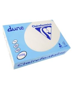 Ramette de papier de 500 feuilles A4 - 100 g - Blanc naturel : CLAIREFONTAINE Dune Image