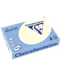 Ramette de papier de 250 feuilles A3 - 160 g - Blanc naturel : CLAIREFONTAINE Dune Image