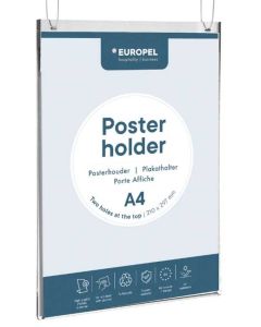 Porte Affiche à suspendre - A4 : EUROPEL image