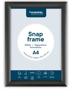 Cadre Porte affiche - A4 - Noir : EUROPEL image