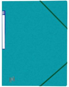 Photo Chemise à élastiques A4 - Aqua OXFORD Top File+