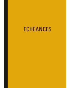 ELVE 41081 Registre Echéancier mensuel - 230 x 180 mm Couverture