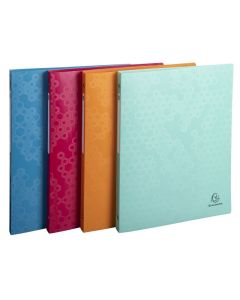 Classeur souple - 4 anneaux de 15 mm - Assortiment : EXACOMPTA Maïa image