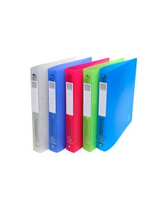 Exacompta 51359E Chromaline : Classeur souple Assortiment - 4 anneaux