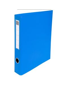 EXACOMPTA : Classeurs à 4 anneaux - Dos de 60 mm - Bleu 51642E