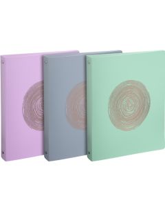 Classeur semi-rigide - 4 anneaux de 30 mm - Assortiment : EXACOMPTA Ellipse image