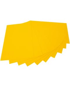 Feutrine de Bricolage - Jaune banane - 200 x 300 mm : FOLIA Lot de 10 Visuel