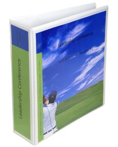 Classeur à levier avec Pochettes - Dos de 80 mm - Blanc : EXACOMPTA Image