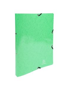 54893E Classeur Exacompta 2 Anneaux Vert anis Carte lustrée Iderama