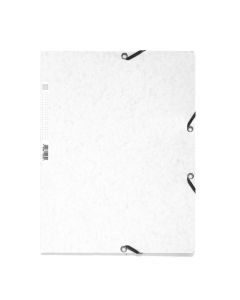 EXACOMPTA Chemises à élastiques 55506E - Blanc (Classement)