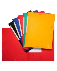 EXACOMPTA 55750E - Chemises à élastiques Scotten - Assortiment 